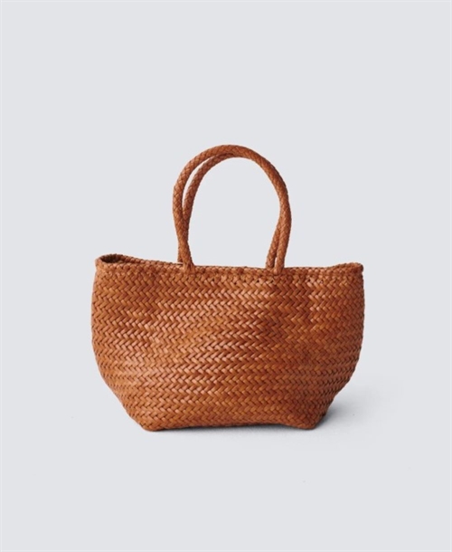 DRAGON DIFFUSION GRACE BASKET SMALL TAN